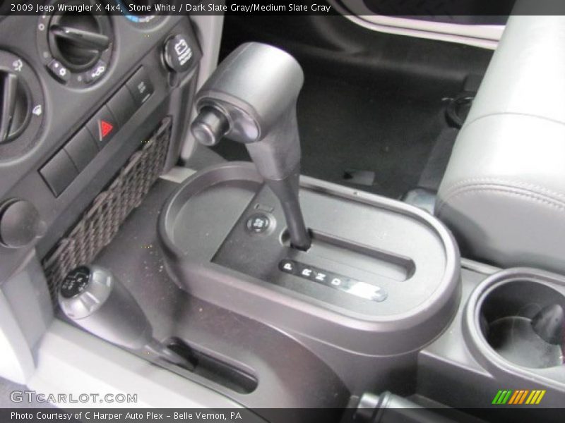 Stone White / Dark Slate Gray/Medium Slate Gray 2009 Jeep Wrangler X 4x4