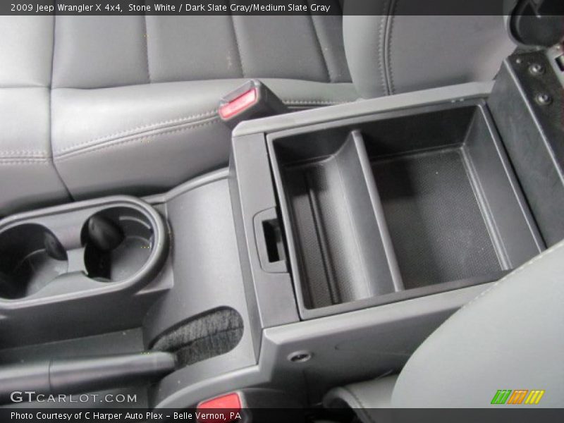 Stone White / Dark Slate Gray/Medium Slate Gray 2009 Jeep Wrangler X 4x4