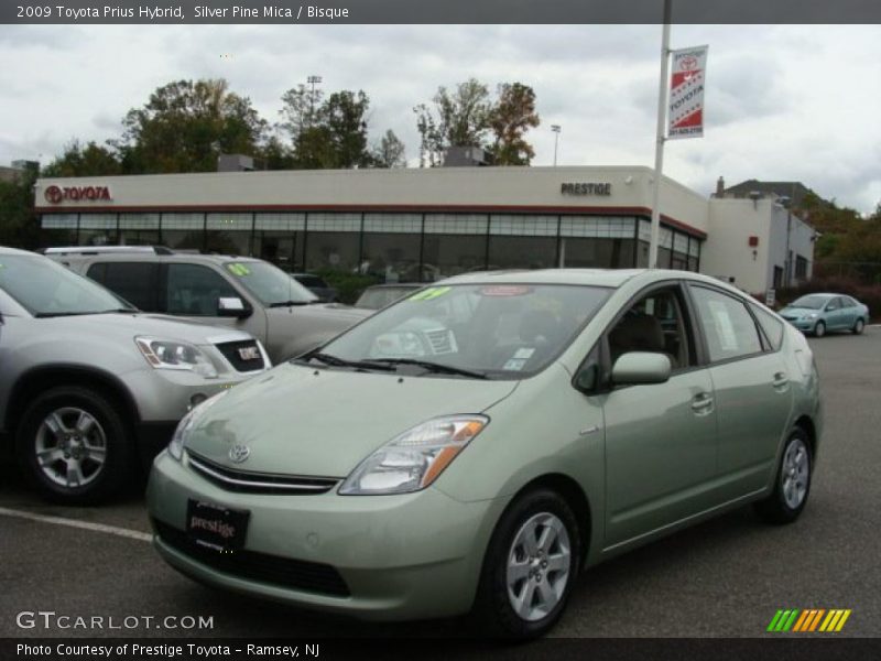 Silver Pine Mica / Bisque 2009 Toyota Prius Hybrid