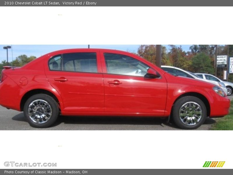 Victory Red / Ebony 2010 Chevrolet Cobalt LT Sedan