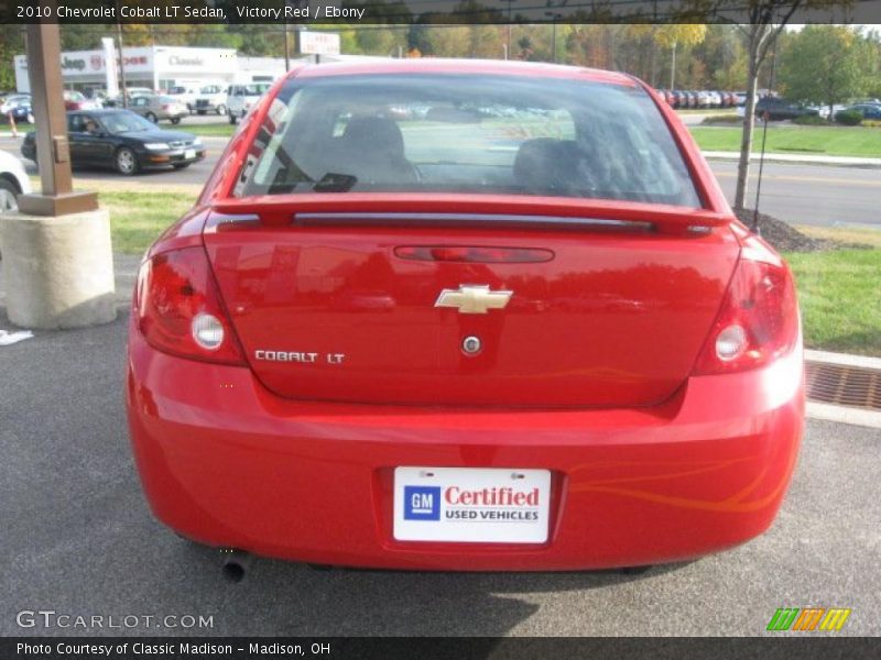 Victory Red / Ebony 2010 Chevrolet Cobalt LT Sedan