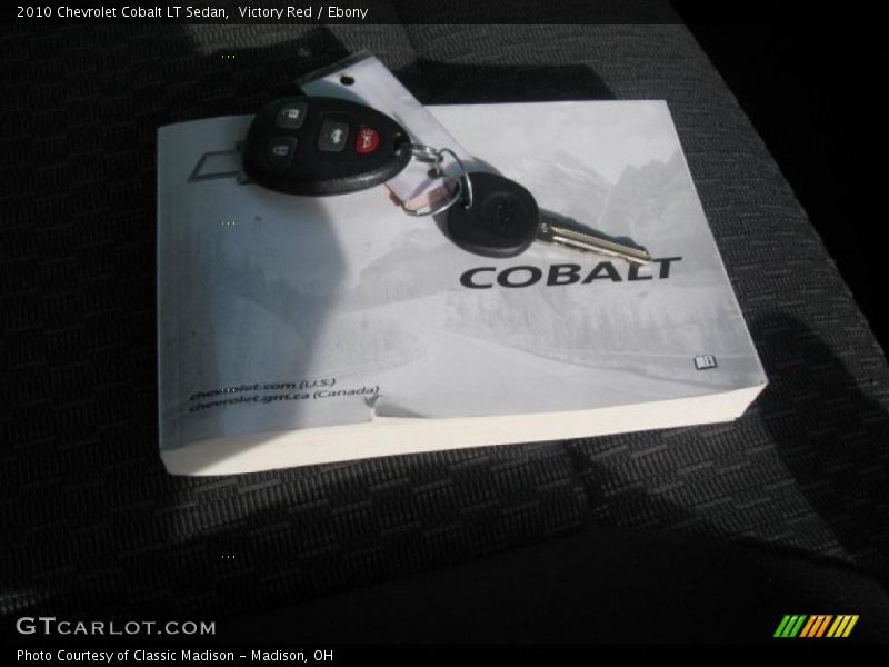Victory Red / Ebony 2010 Chevrolet Cobalt LT Sedan