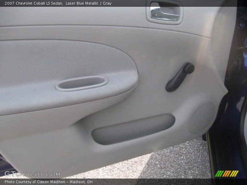 Laser Blue Metallic / Gray 2007 Chevrolet Cobalt LS Sedan