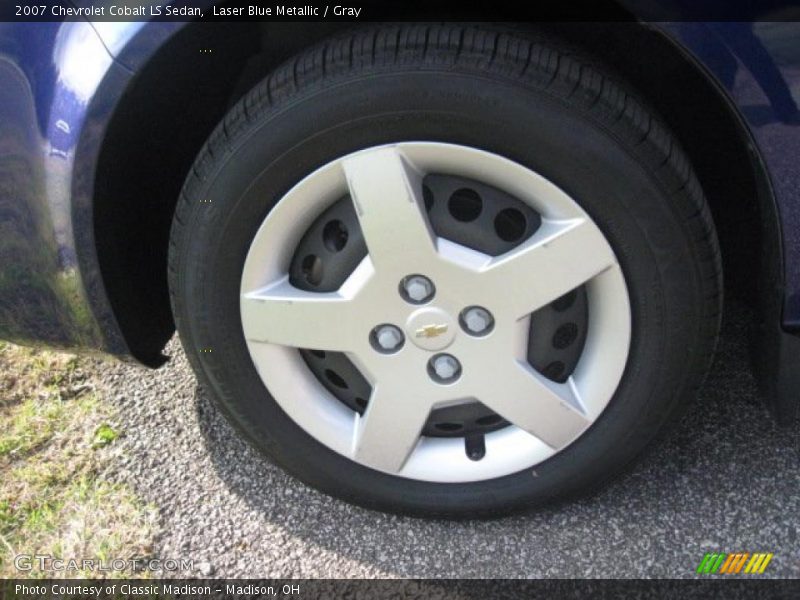 Laser Blue Metallic / Gray 2007 Chevrolet Cobalt LS Sedan