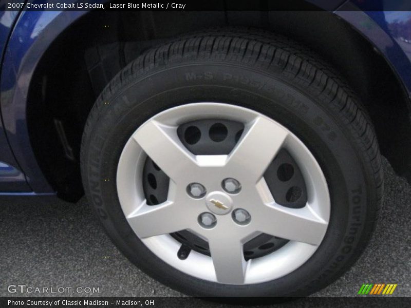 Laser Blue Metallic / Gray 2007 Chevrolet Cobalt LS Sedan
