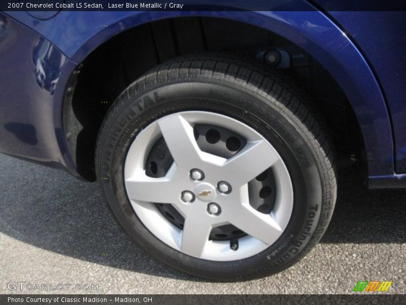Laser Blue Metallic / Gray 2007 Chevrolet Cobalt LS Sedan