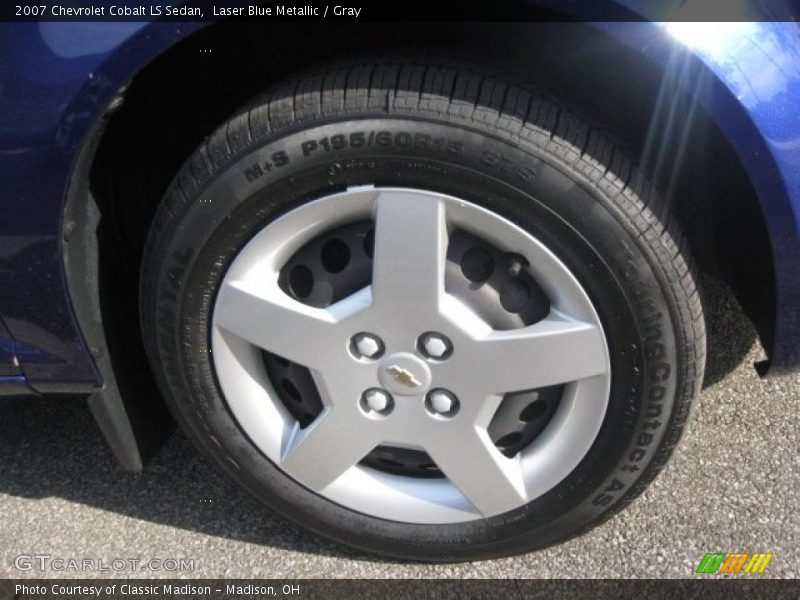Laser Blue Metallic / Gray 2007 Chevrolet Cobalt LS Sedan
