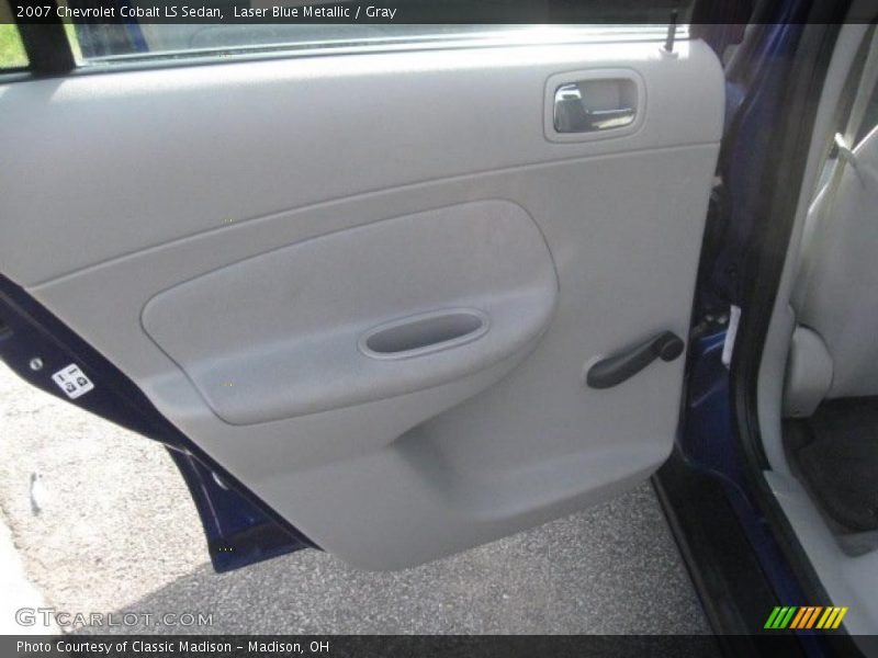 Laser Blue Metallic / Gray 2007 Chevrolet Cobalt LS Sedan