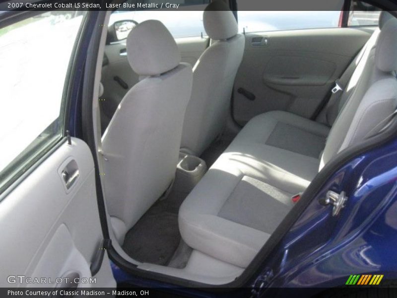 Laser Blue Metallic / Gray 2007 Chevrolet Cobalt LS Sedan