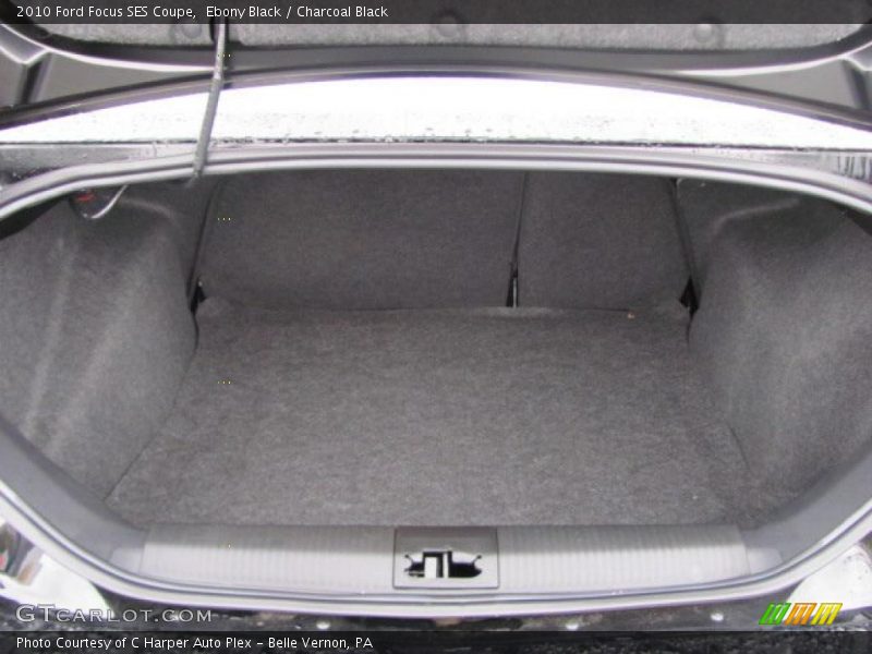 Ebony Black / Charcoal Black 2010 Ford Focus SES Coupe