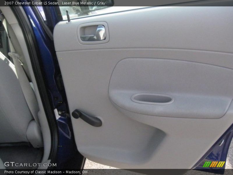 Laser Blue Metallic / Gray 2007 Chevrolet Cobalt LS Sedan