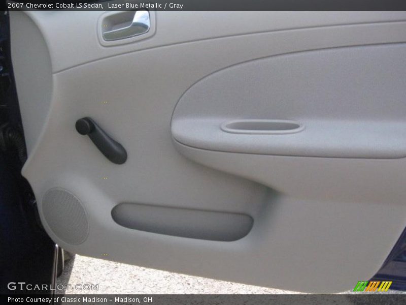 Laser Blue Metallic / Gray 2007 Chevrolet Cobalt LS Sedan