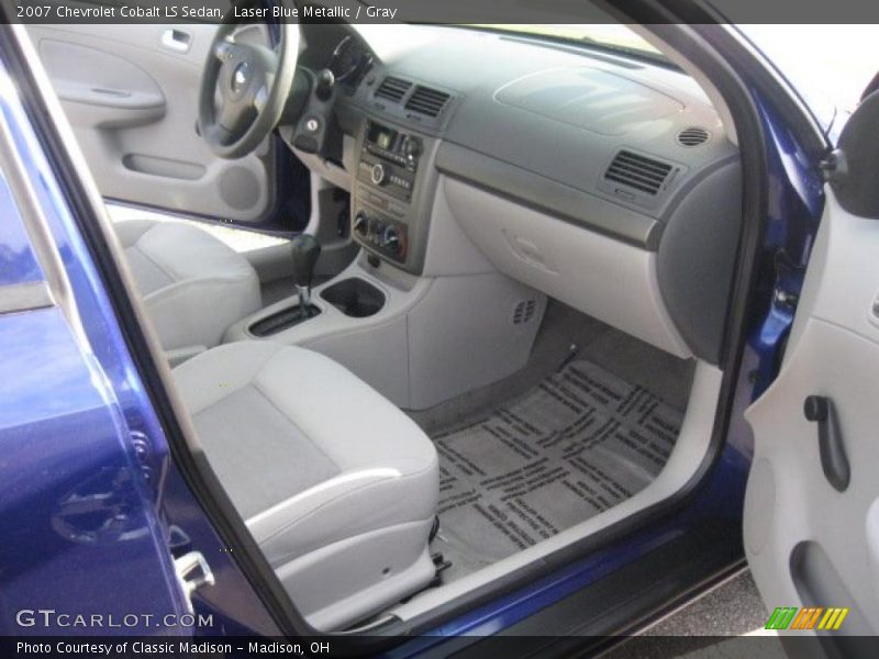 Laser Blue Metallic / Gray 2007 Chevrolet Cobalt LS Sedan