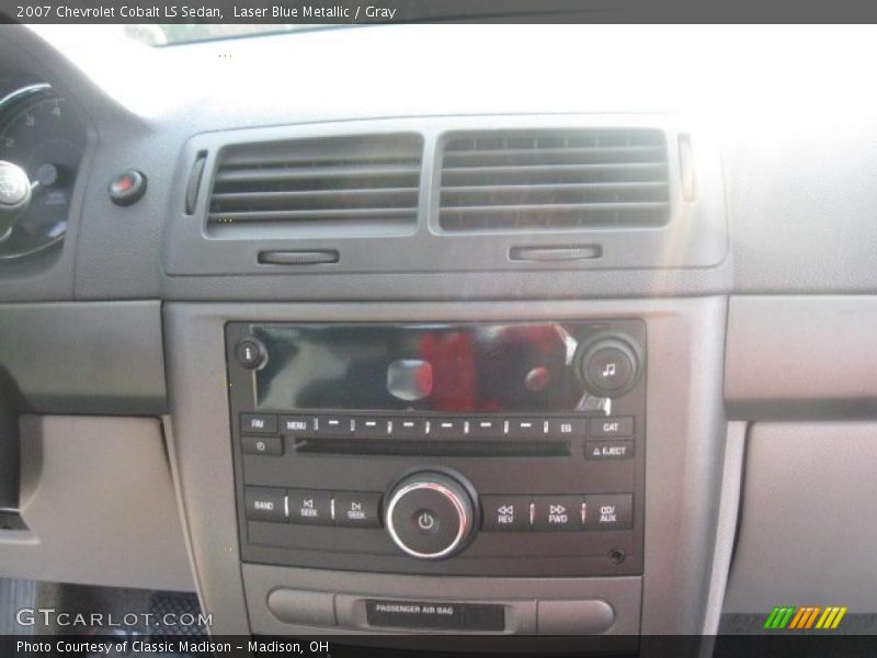 Laser Blue Metallic / Gray 2007 Chevrolet Cobalt LS Sedan