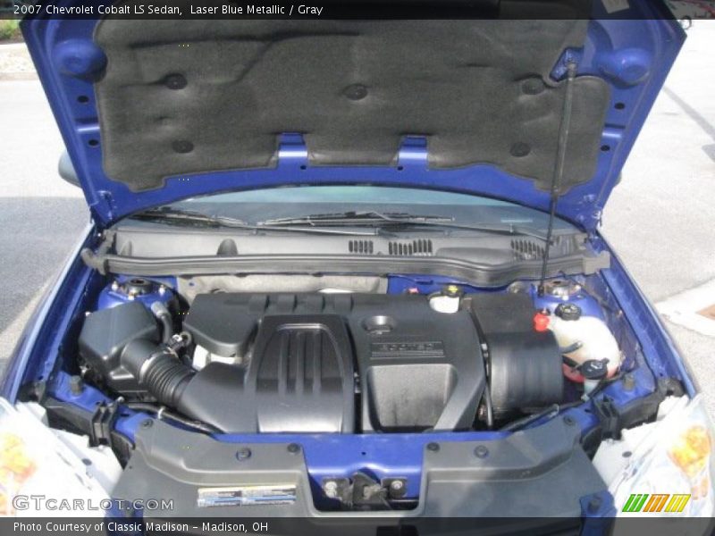 Laser Blue Metallic / Gray 2007 Chevrolet Cobalt LS Sedan