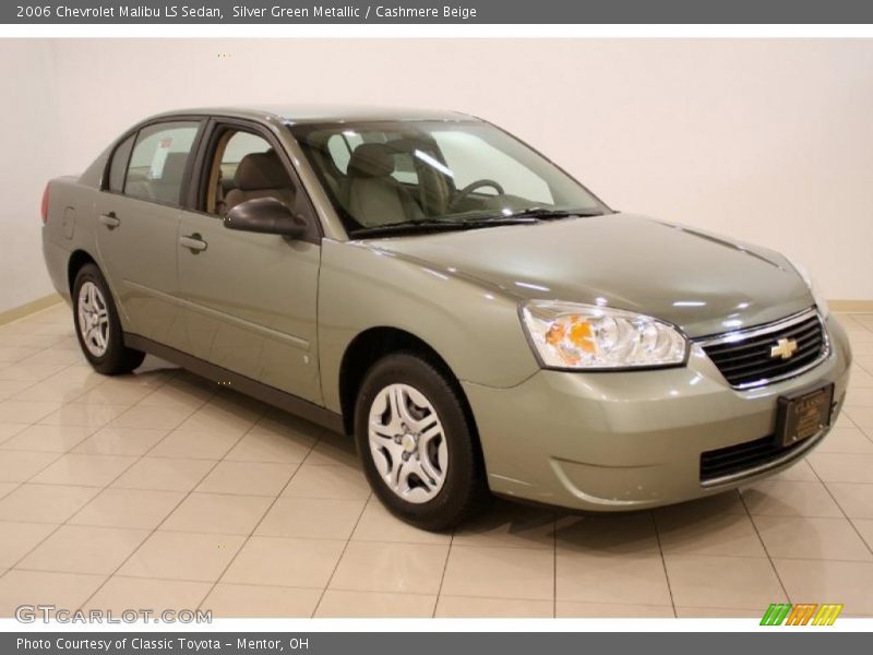 Silver Green Metallic / Cashmere Beige 2006 Chevrolet Malibu LS Sedan