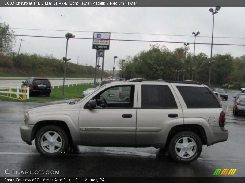 Light Pewter Metallic / Medium Pewter 2003 Chevrolet TrailBlazer LT 4x4