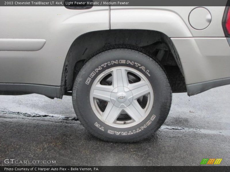 Light Pewter Metallic / Medium Pewter 2003 Chevrolet TrailBlazer LT 4x4
