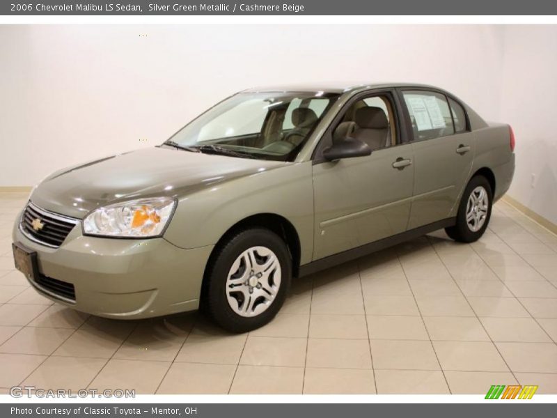 Silver Green Metallic / Cashmere Beige 2006 Chevrolet Malibu LS Sedan