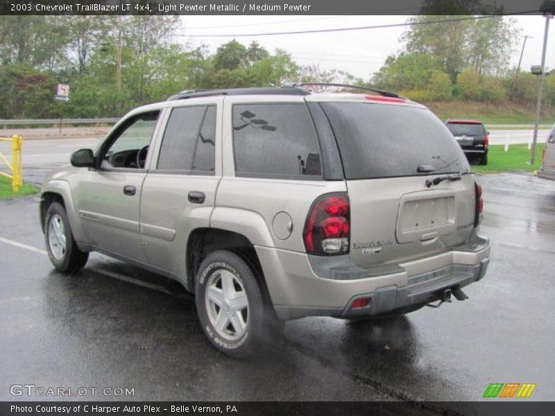 Light Pewter Metallic / Medium Pewter 2003 Chevrolet TrailBlazer LT 4x4