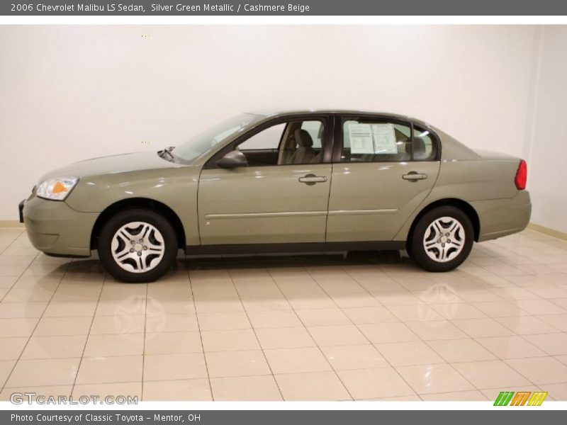 Silver Green Metallic / Cashmere Beige 2006 Chevrolet Malibu LS Sedan