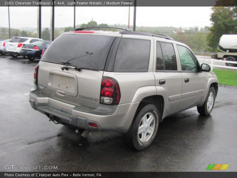Light Pewter Metallic / Medium Pewter 2003 Chevrolet TrailBlazer LT 4x4