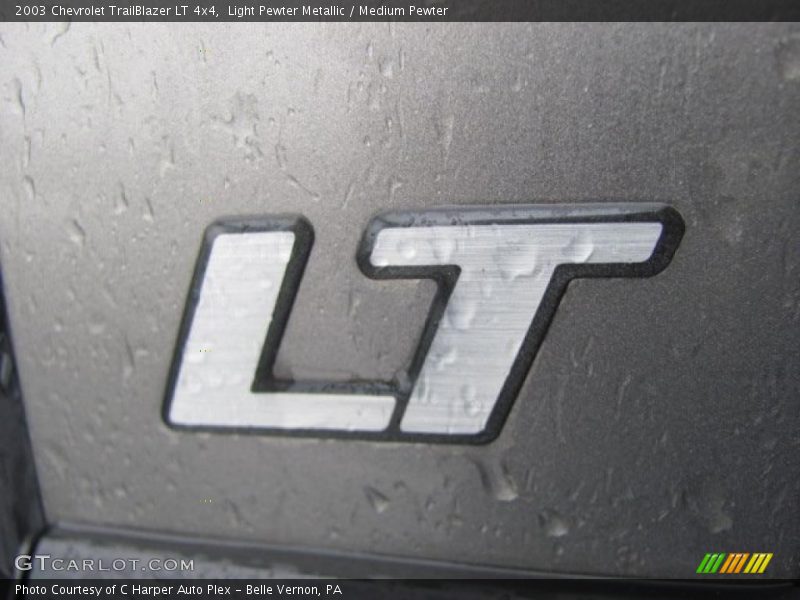 Light Pewter Metallic / Medium Pewter 2003 Chevrolet TrailBlazer LT 4x4