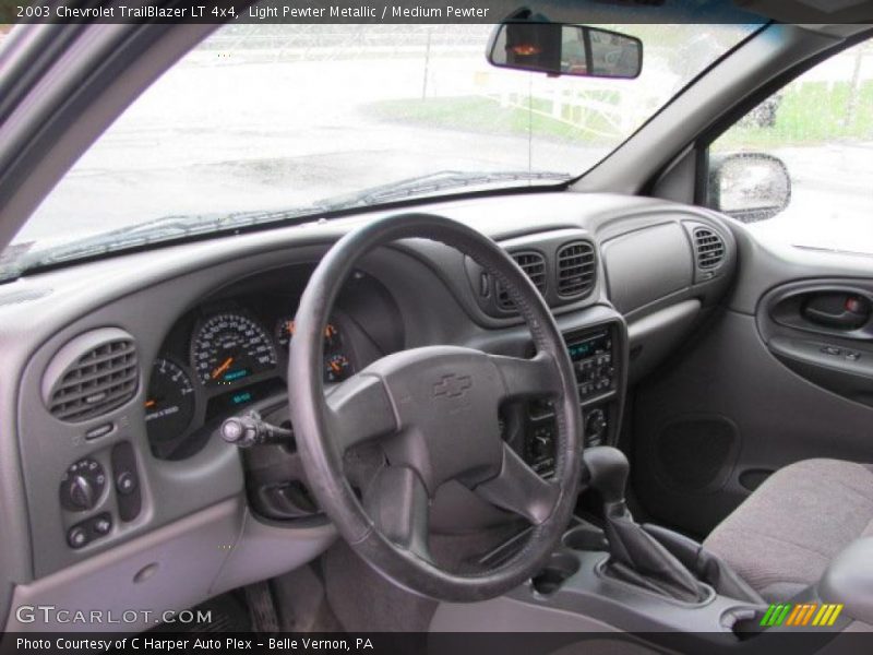 Light Pewter Metallic / Medium Pewter 2003 Chevrolet TrailBlazer LT 4x4