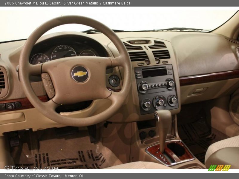 Silver Green Metallic / Cashmere Beige 2006 Chevrolet Malibu LS Sedan