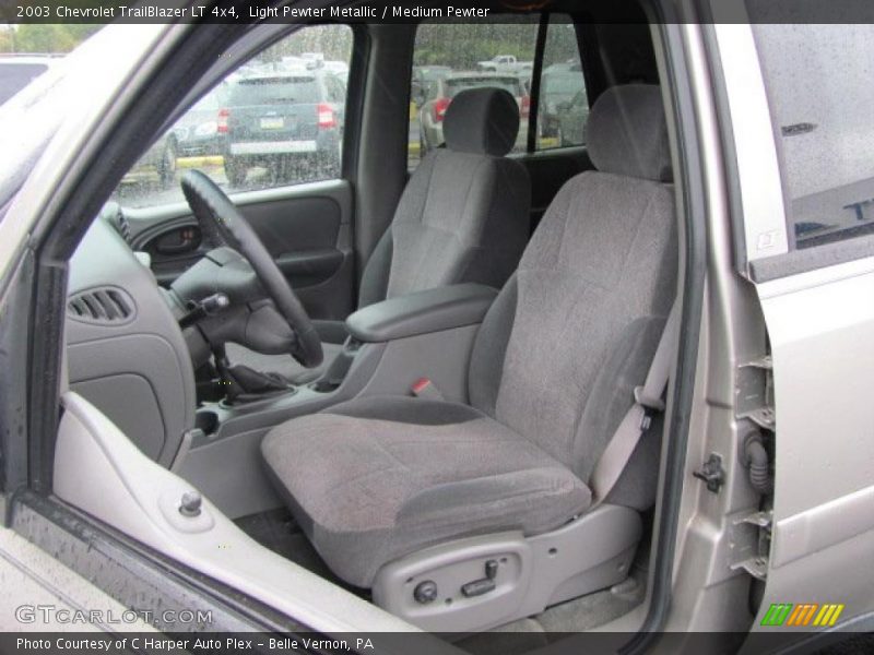 Light Pewter Metallic / Medium Pewter 2003 Chevrolet TrailBlazer LT 4x4