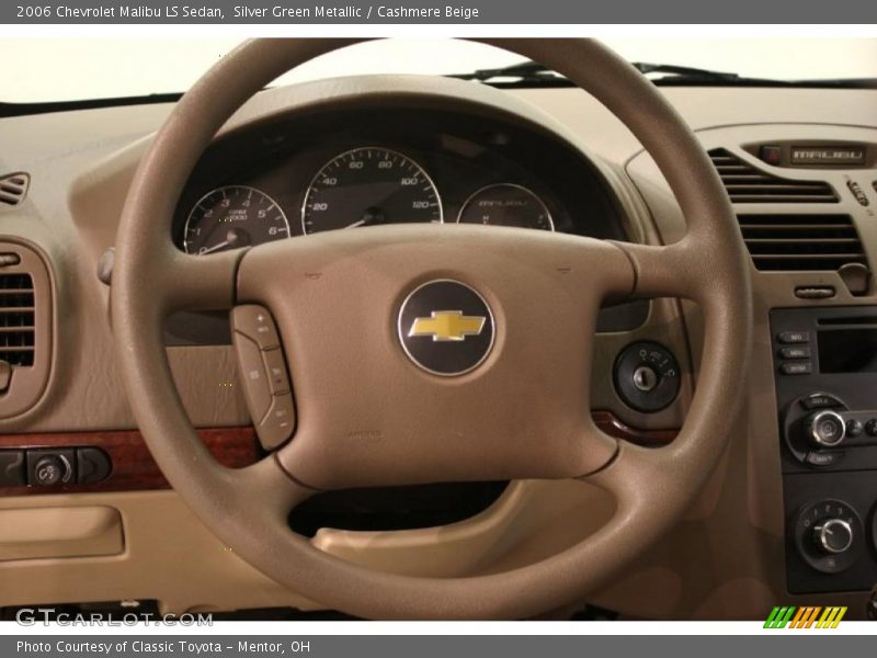Silver Green Metallic / Cashmere Beige 2006 Chevrolet Malibu LS Sedan