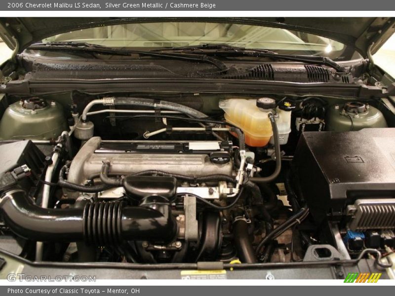 Silver Green Metallic / Cashmere Beige 2006 Chevrolet Malibu LS Sedan