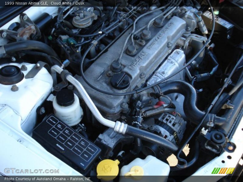  1999 Altima GLE Engine - 2.4 Liter DOHC 16V 4 Cylinder