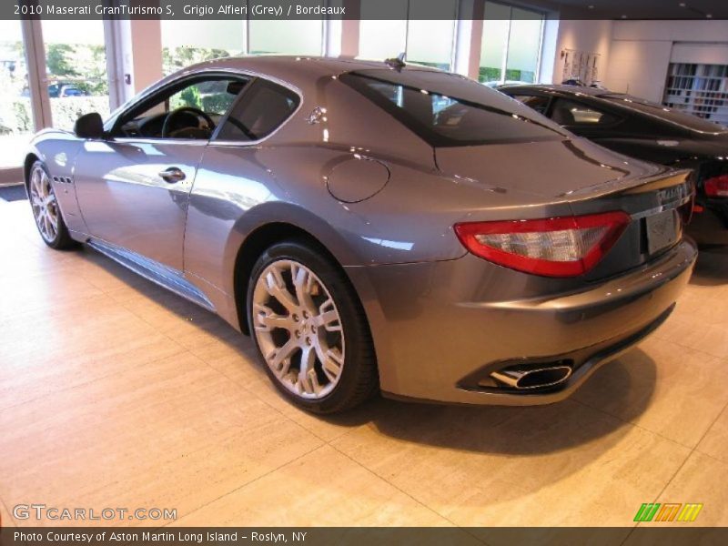 Grigio Alfieri (Grey) / Bordeaux 2010 Maserati GranTurismo S