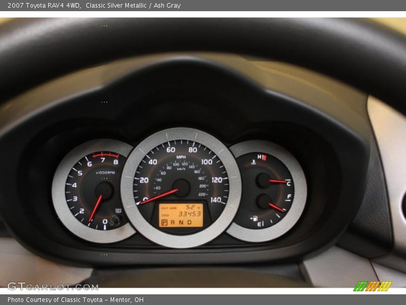 Classic Silver Metallic / Ash Gray 2007 Toyota RAV4 4WD