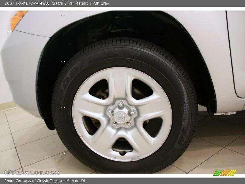 Classic Silver Metallic / Ash Gray 2007 Toyota RAV4 4WD