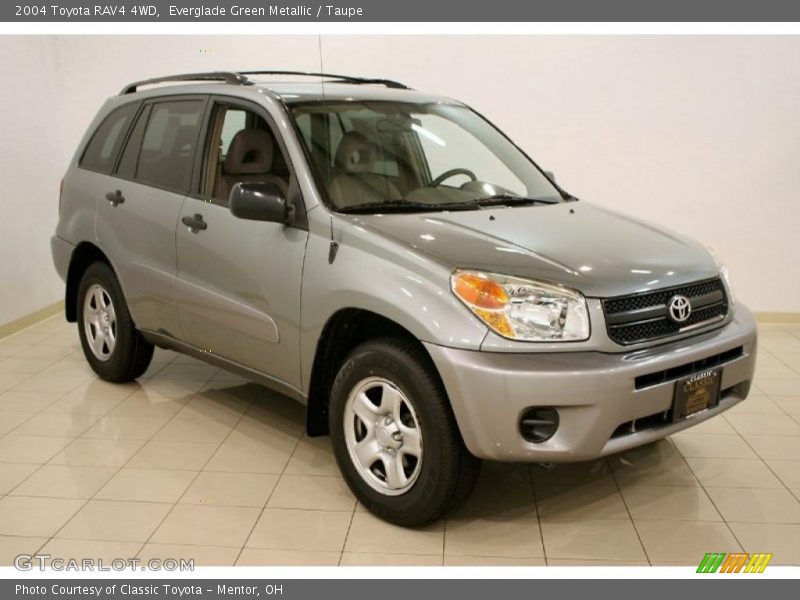 Everglade Green Metallic / Taupe 2004 Toyota RAV4 4WD
