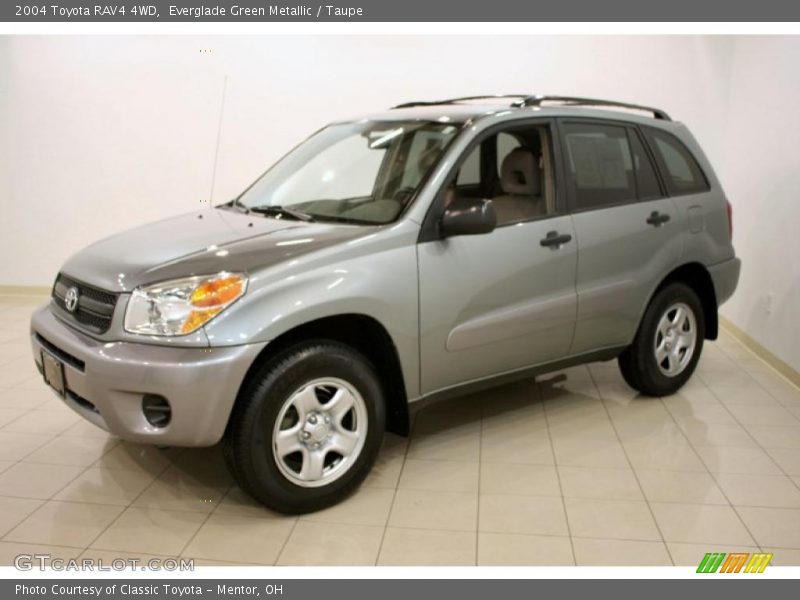Everglade Green Metallic / Taupe 2004 Toyota RAV4 4WD