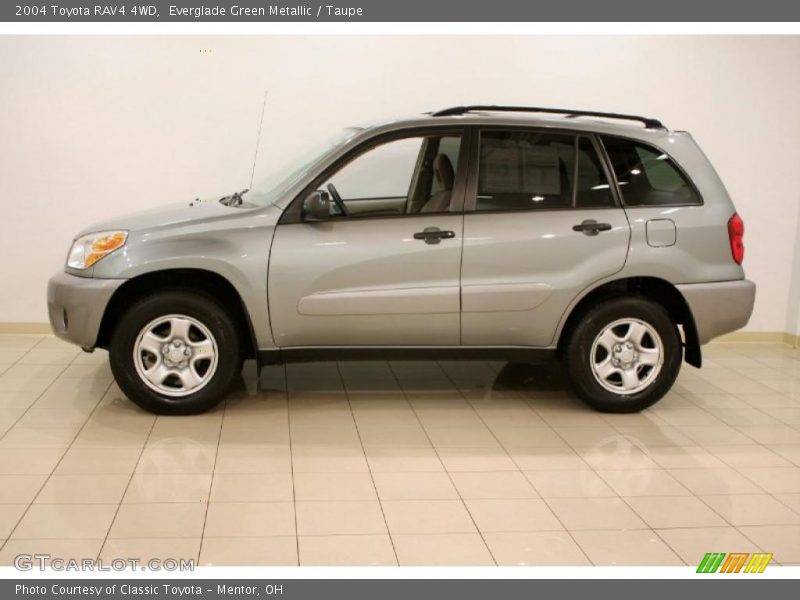 Everglade Green Metallic / Taupe 2004 Toyota RAV4 4WD
