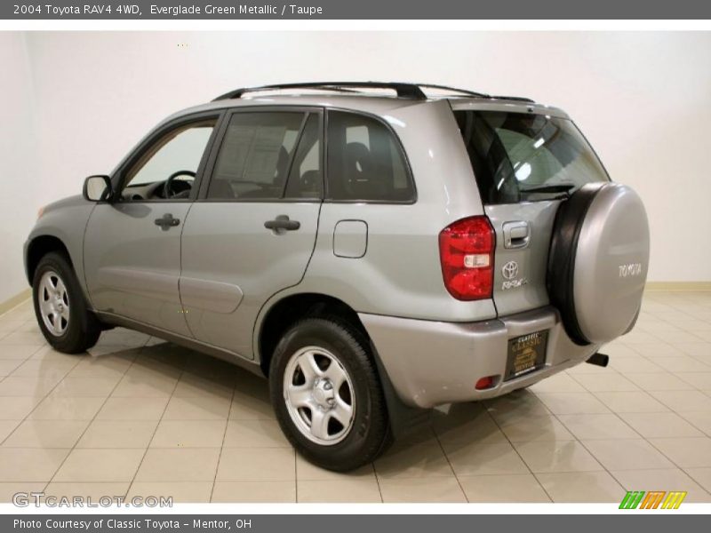 Everglade Green Metallic / Taupe 2004 Toyota RAV4 4WD