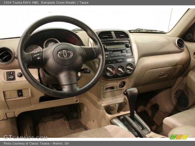 Everglade Green Metallic / Taupe 2004 Toyota RAV4 4WD