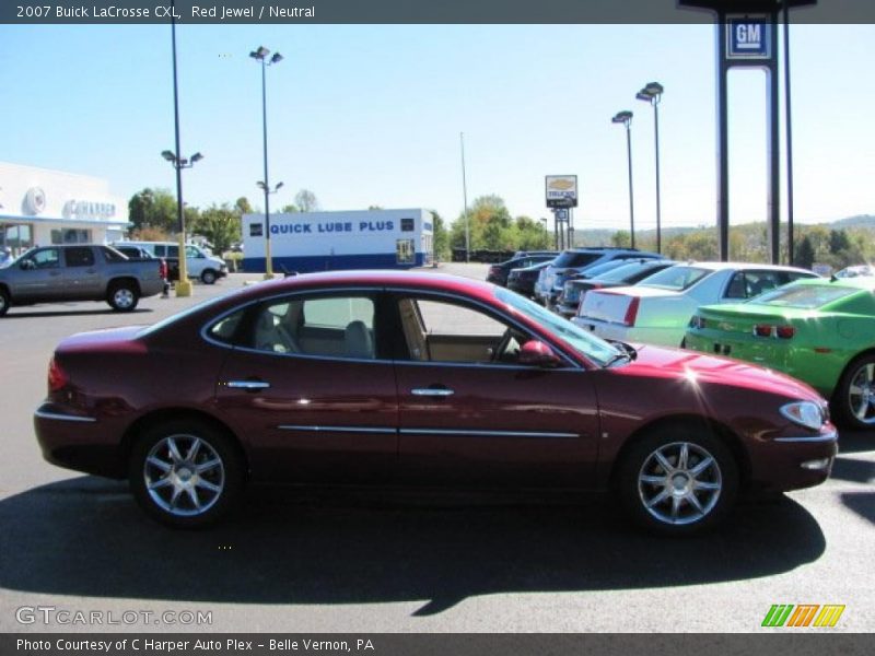 Red Jewel / Neutral 2007 Buick LaCrosse CXL