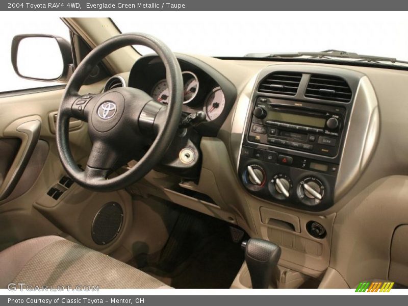 Everglade Green Metallic / Taupe 2004 Toyota RAV4 4WD