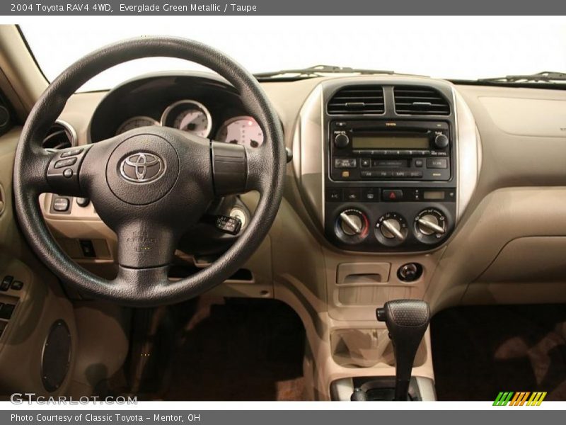 Everglade Green Metallic / Taupe 2004 Toyota RAV4 4WD