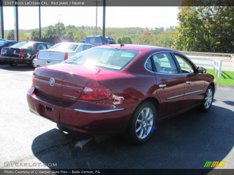 Red Jewel / Neutral 2007 Buick LaCrosse CXL