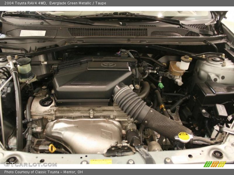 Everglade Green Metallic / Taupe 2004 Toyota RAV4 4WD
