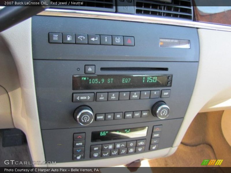 Red Jewel / Neutral 2007 Buick LaCrosse CXL