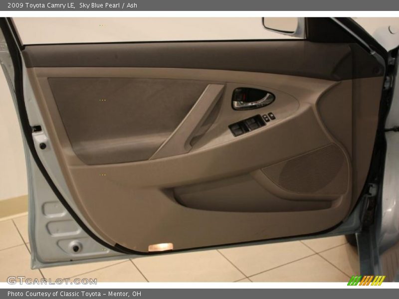 Sky Blue Pearl / Ash 2009 Toyota Camry LE