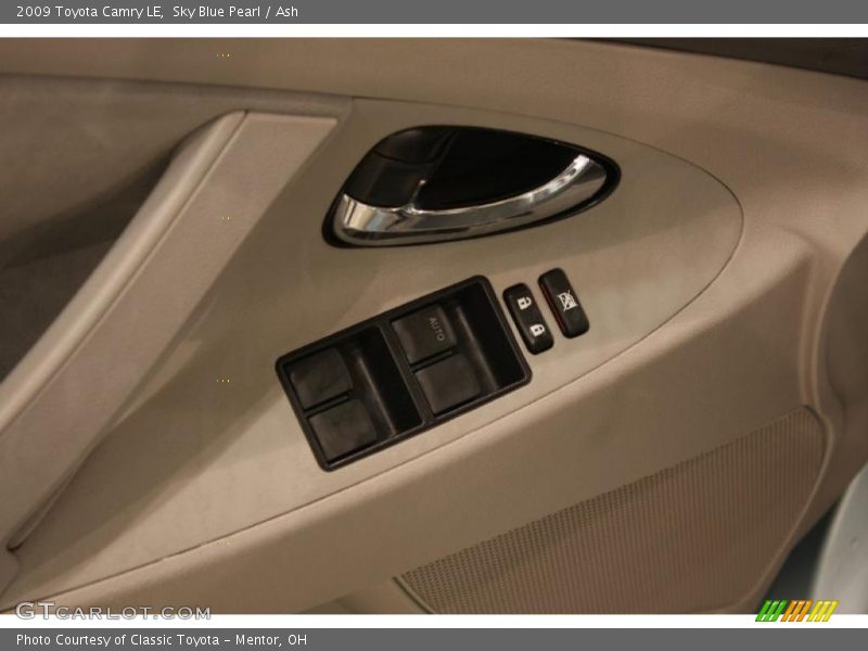 Sky Blue Pearl / Ash 2009 Toyota Camry LE