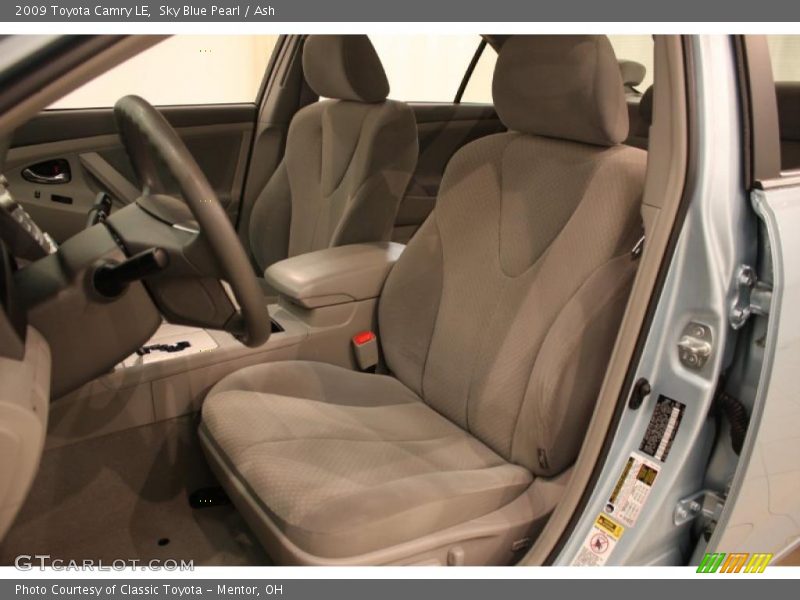 Sky Blue Pearl / Ash 2009 Toyota Camry LE
